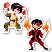 Image 2 of Avatar the Last Airbender Stickers