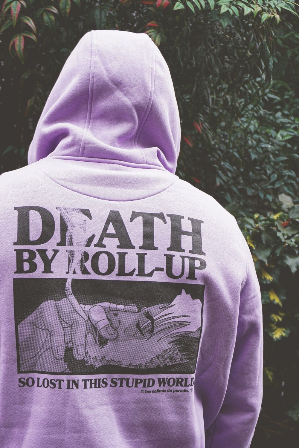 "STUPID WORLD" HOODIE