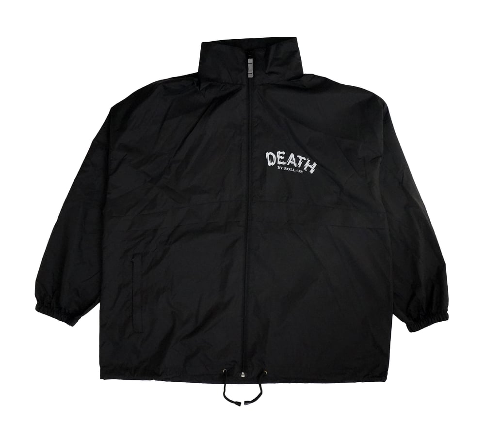 "CAN YOU AVOID HELL?" WINDBREAKER