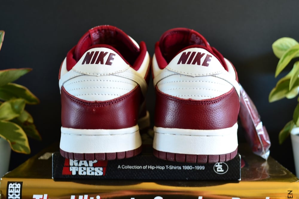 Image of Vintage 2003 Nike Dunk Low Pro "White & Team Red" Sz.13