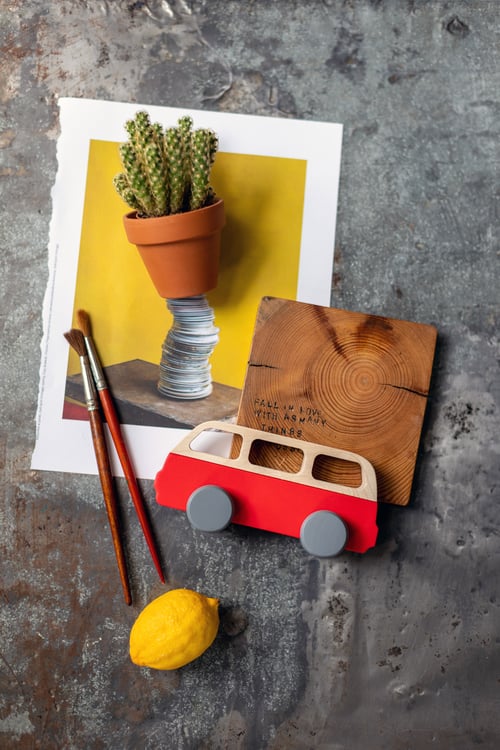 Image of Van Vintage rouge