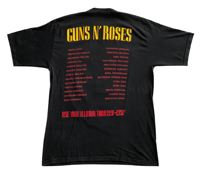 Image 4 of ©1991 GUNS N' ROSES - USE YOUR ILLUSION SHIRT