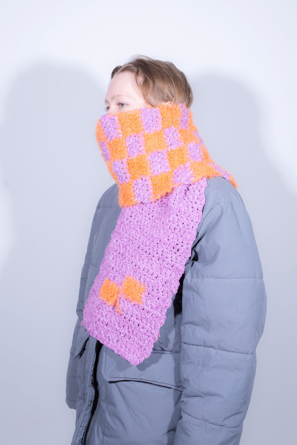 THE FUNKY CHECKERED SCARF
