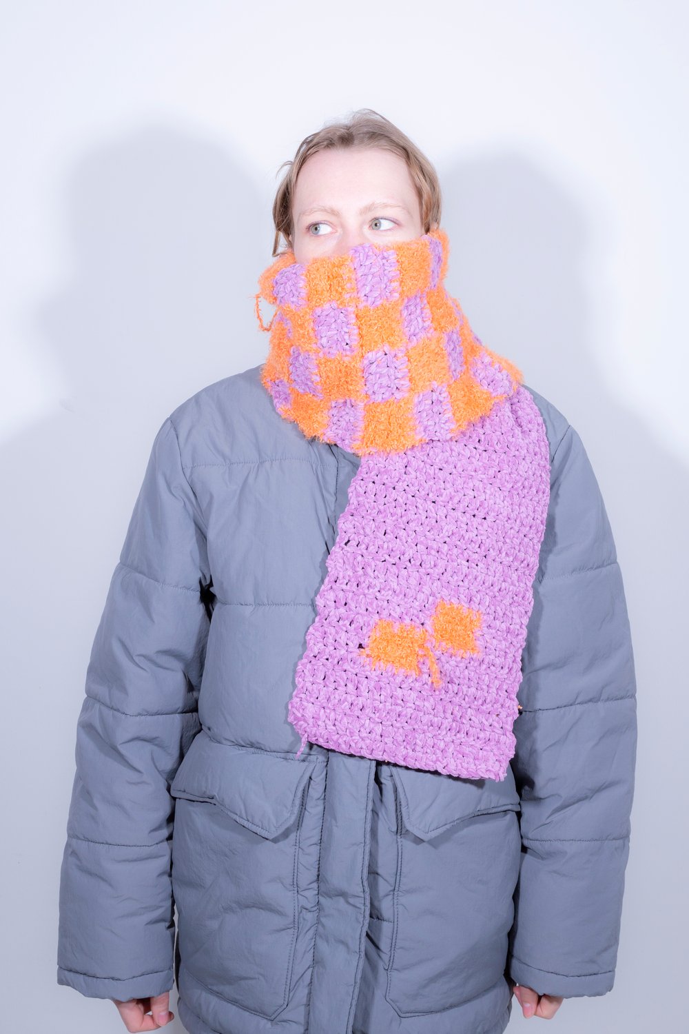 THE FUNKY CHECKERED SCARF