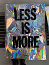 Less is More 