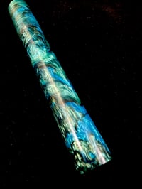 Image 1 of Fiji custom bespoke pen blanks, high pressure cured with Alumilite Resin. Bespoke ready!