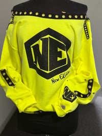 Image 1 of Neon Green NE Sweatshirt
