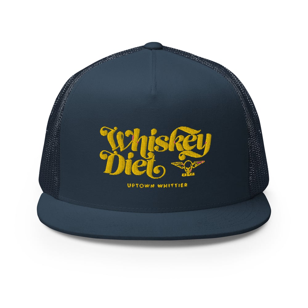 Image of W/D Script Trucker (navy)