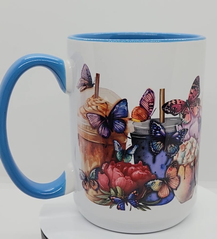 Image of Blue Aesthetic Coffee Mug