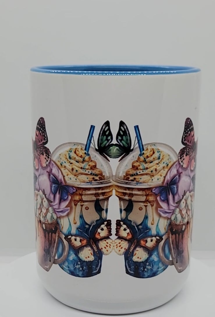 Image of Blue Aesthetic Coffee Mug