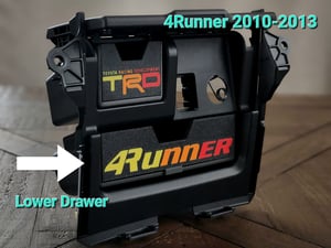 Image of Complete Lower Cubby Drawer (Toyota 5th Gen 4Runner 2010-2013)