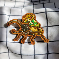 Image of Beetle Rider Froggy pin