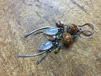 Image 1 of Sterling Silver Amber Moon / n164