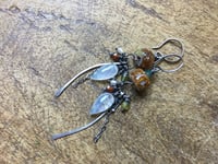 Image 2 of Sterling Silver Amber Moon / n164