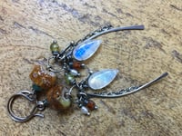 Image 3 of Sterling Silver Amber Moon / n164