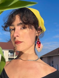 Image 2 of Black corset floreado