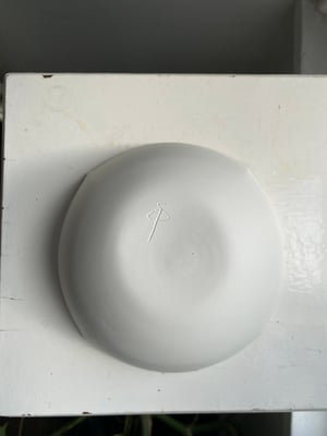 Cream Porcelain Poppy Bowl D