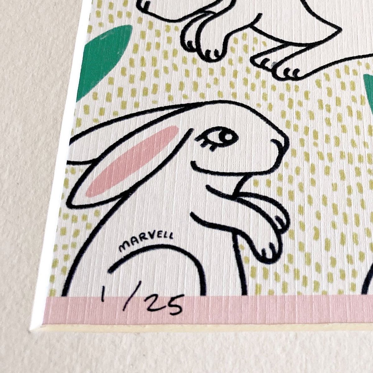 Image of LIMITED RUN - BUNNY FIELDS PRINT