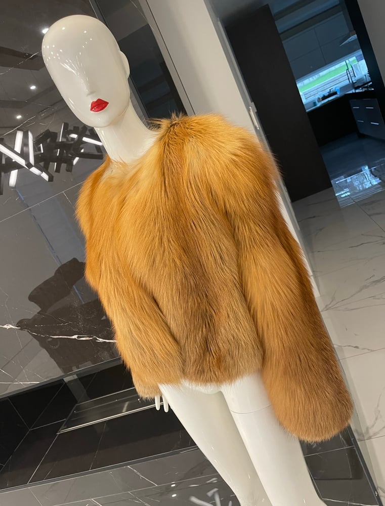 Image of Verona Fox Fur Bomber