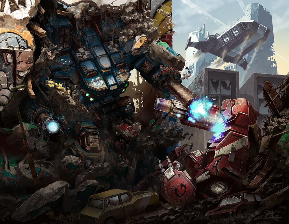 Image of Warhammer Breakthrough 8.5" x 11" print