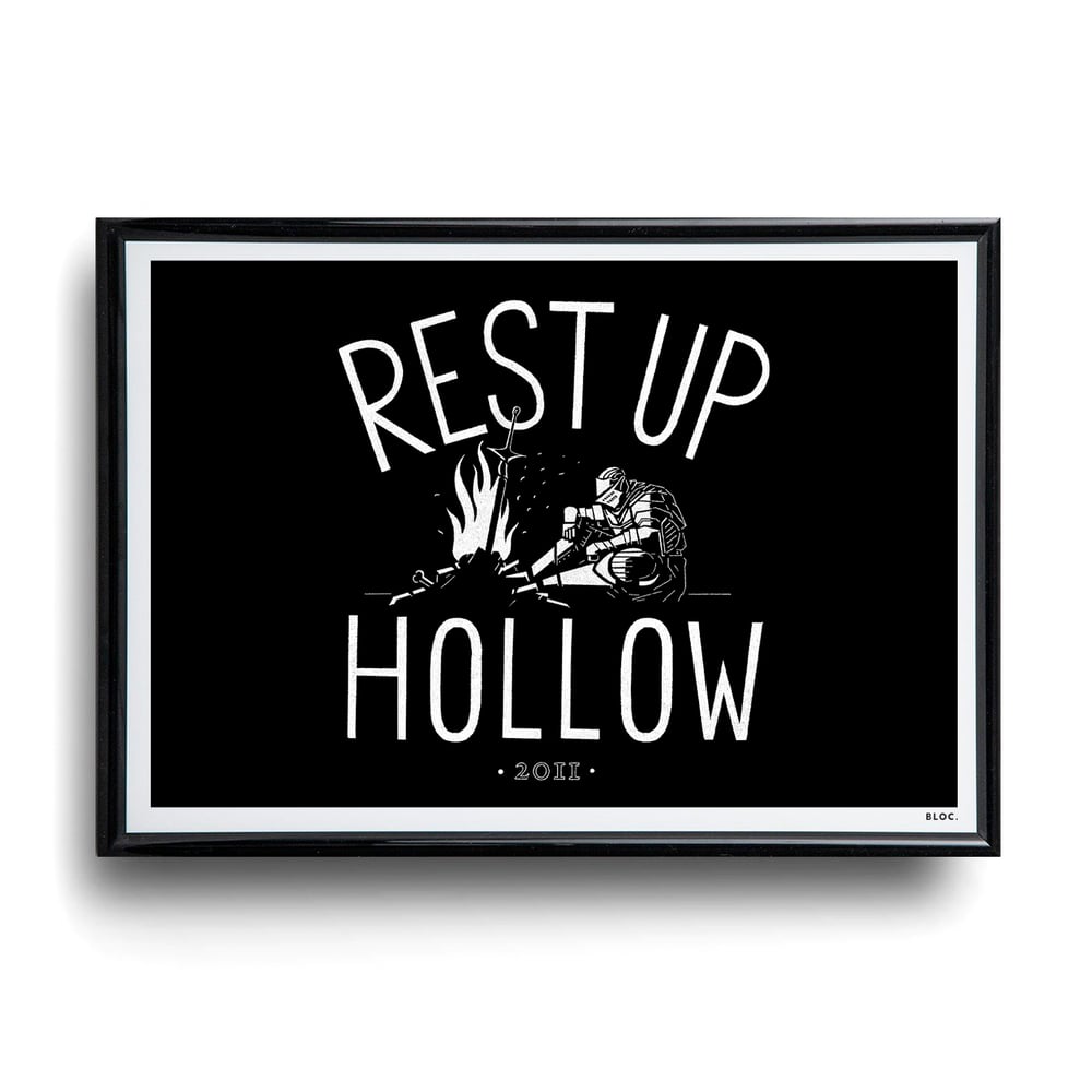 Rest Up Hollow - A4 Giclee Print