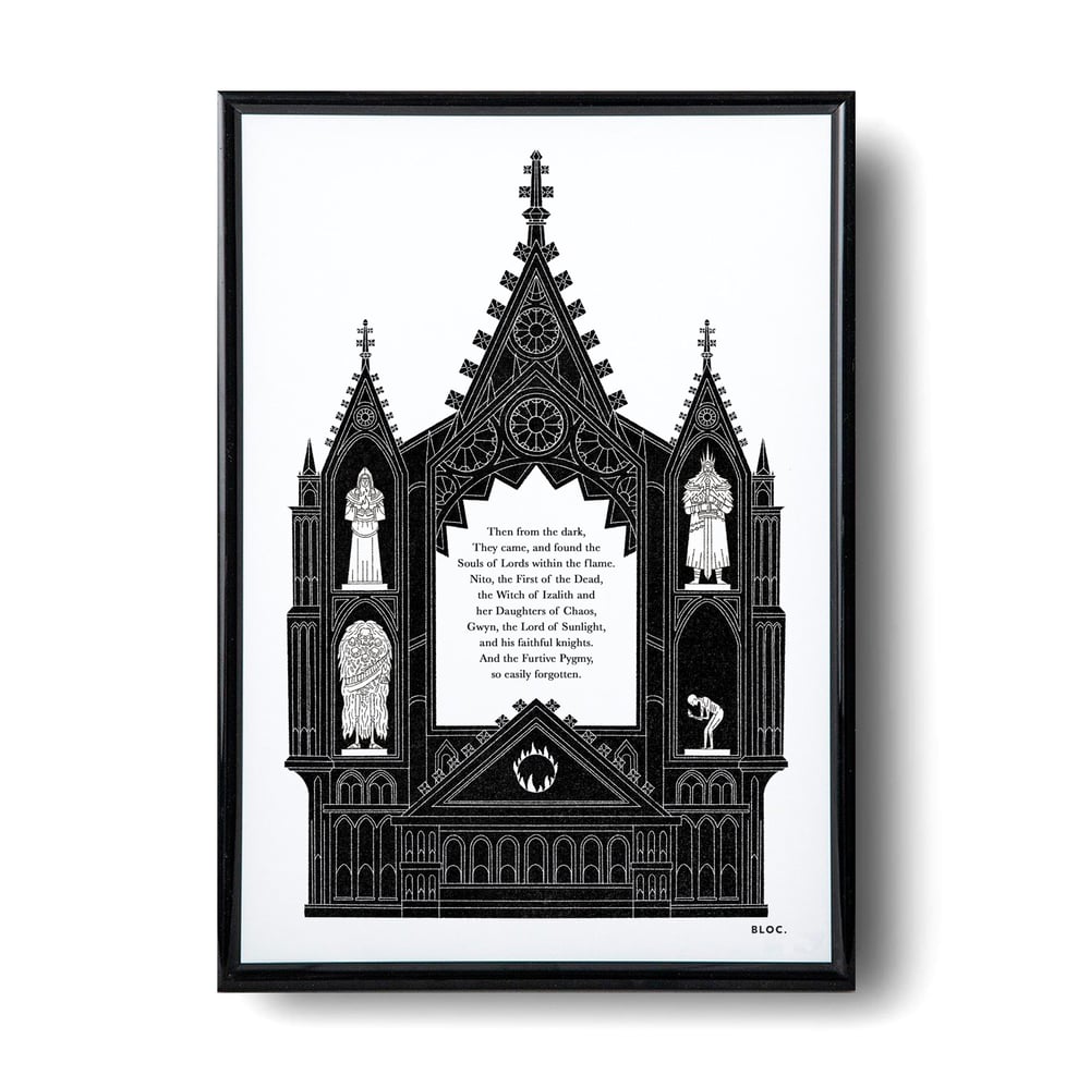 Souls of Lords - A4 Giclee Print