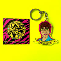 Deirdre Barlow 100% Recycled Acrylic Keyring