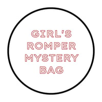 Girl's romper mystery bag