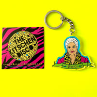 Pat Butcher 100% Recycled Acrylic Keyring