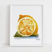 'Lemon' Art Print