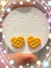 Biscuit Earrings- Scented