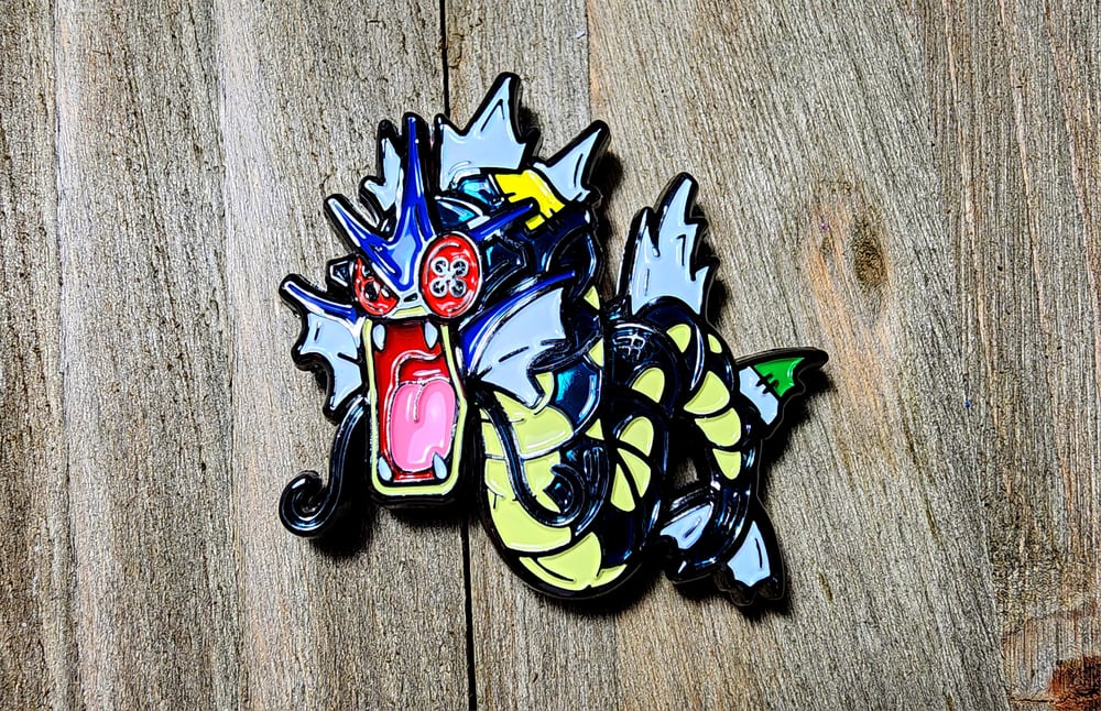 Image of GYARADOS DBL-SIDE CHALLENGE COIN (LOW STOCK)
