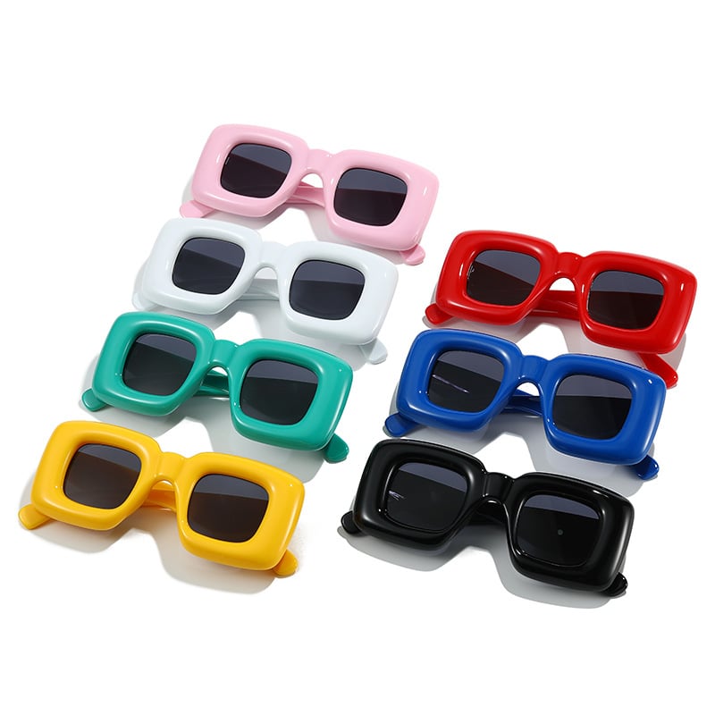 Image of Inflated Square Sunglasses 