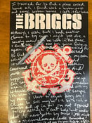 Image of Hand-Written lyrics One Step Behind on Skull and Anchor poster
