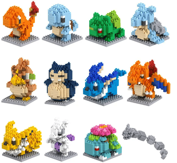 Image of Pokemon Surprise Blocks: Build Your Own Miniature Pokemon
