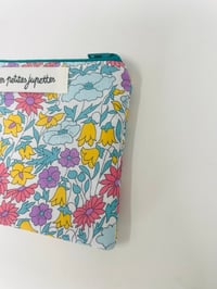 Image 2 of *EN STOCK* Porte-monnaie intérieur enduit Liberty Poppy summer