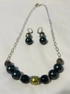 Unique Handmade Majorica Pearl Necklace Set
