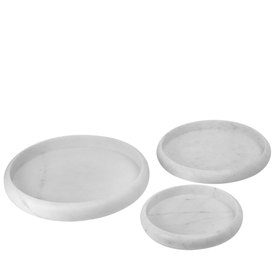 Image of White Marble Tray