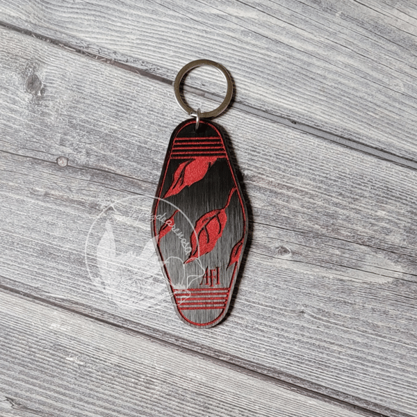 Image of Sing The Sorrow Hotel Keychain