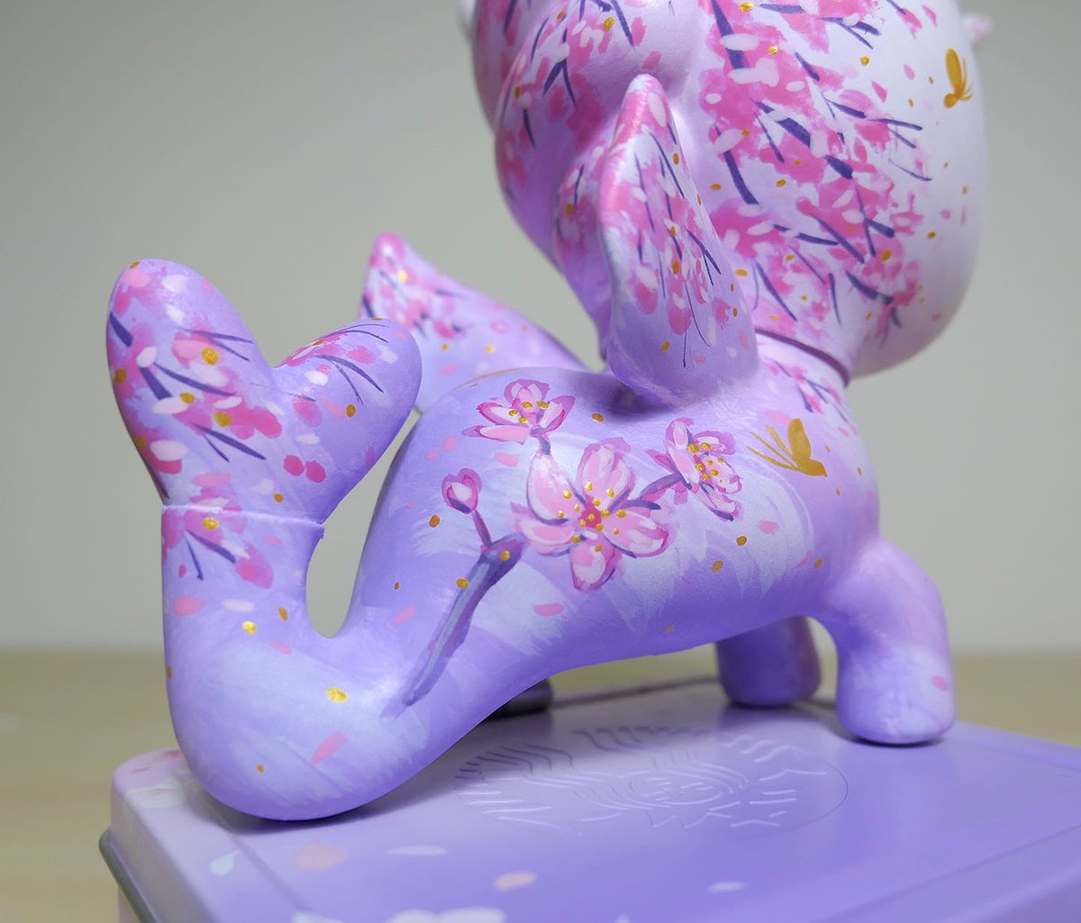 'Cherry Blossoms' Tokidoki Mermicorno Custom Figure Set