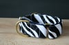 Business Zebra // Martingale Collar