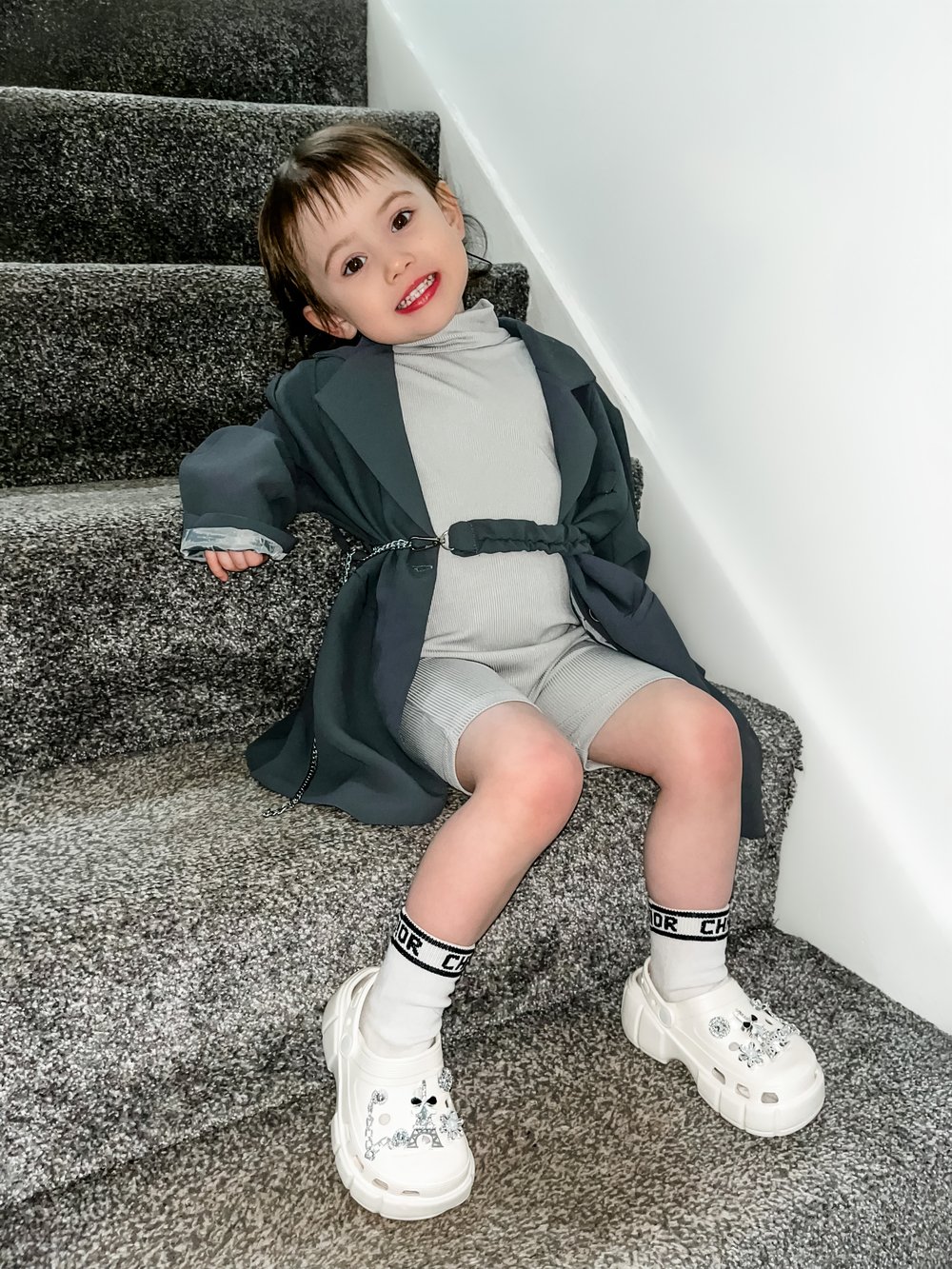 Image of High Neck Rompers