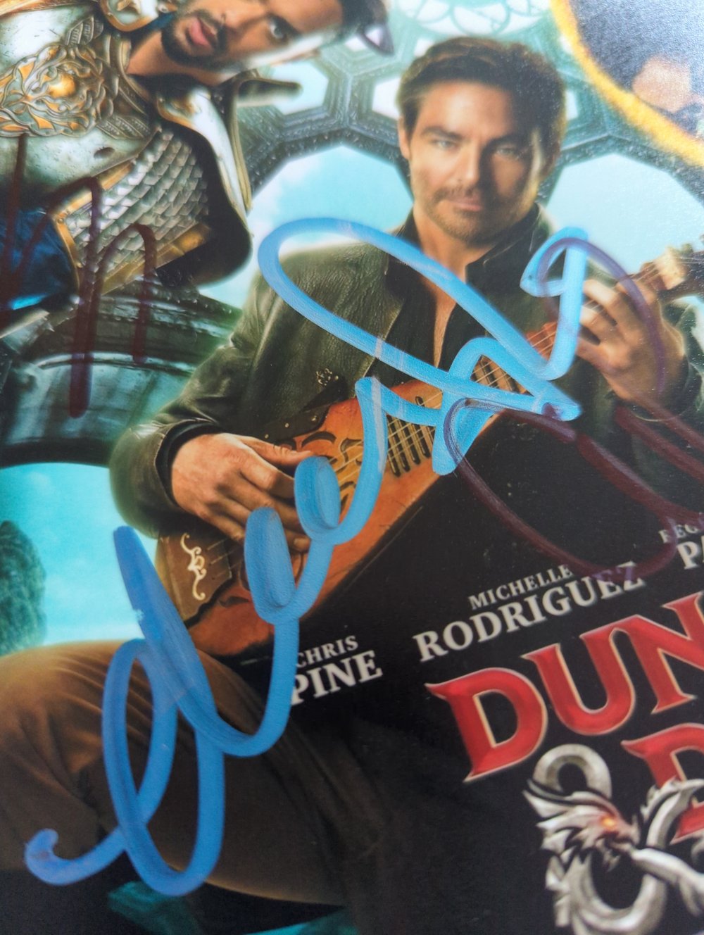 Dungeons & Dragons Multi Cast Signed 10x8 Photo