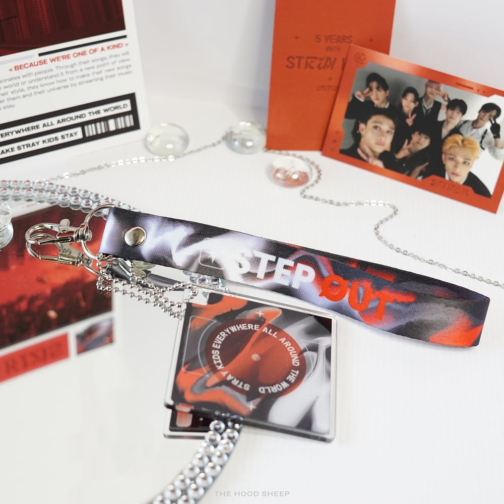 Image of Stray Kids STEP OUT lightstick strap