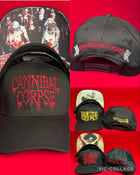 Image of Officially Licensed Cannibal Corpse/Suicide Silence/Severed Savior Cover Art Mesh Trucker/Snapbacks!