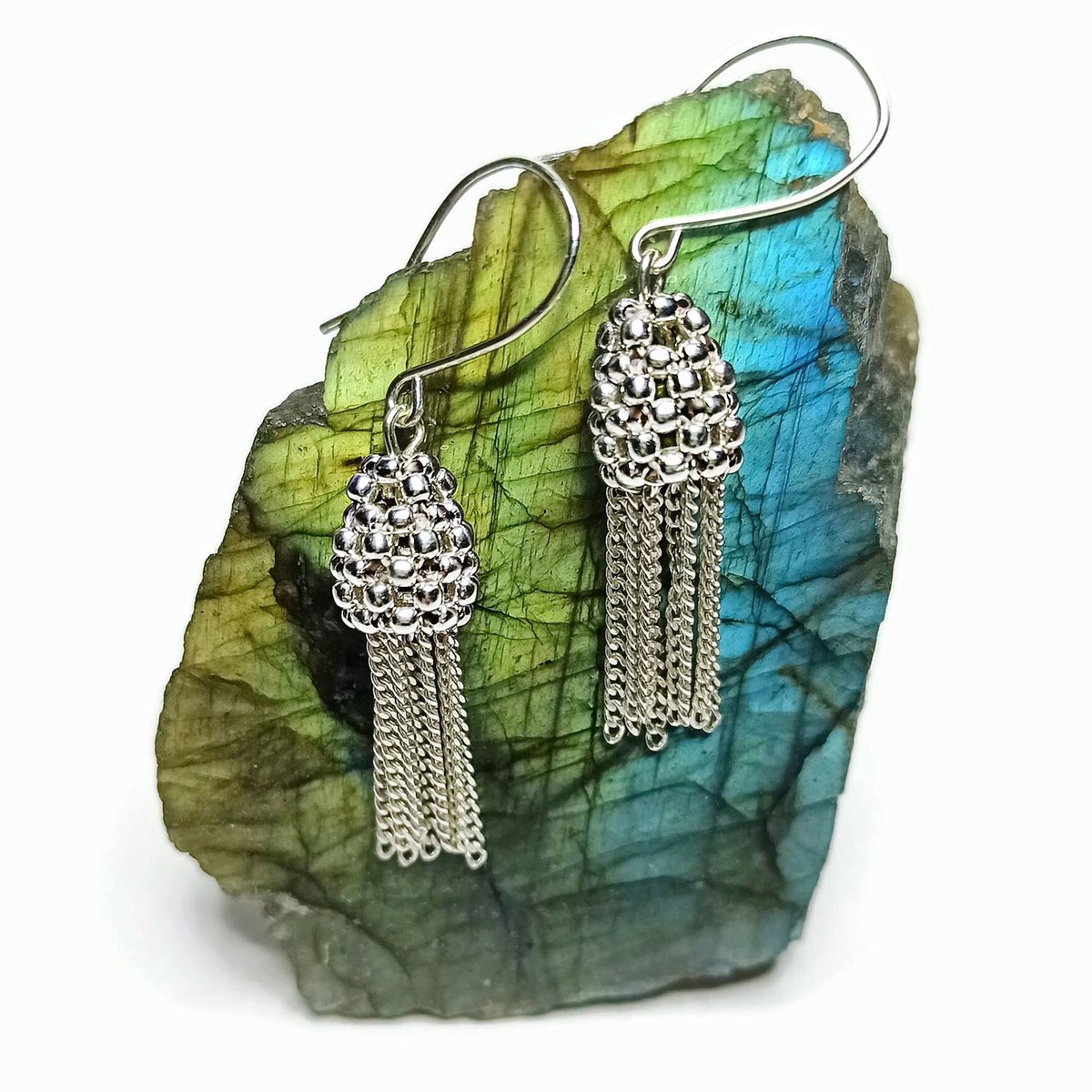 Image of Boucles d'oreilles pendantes "POLPO"