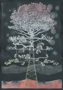 Image of Electric Tree - Pink Dune
