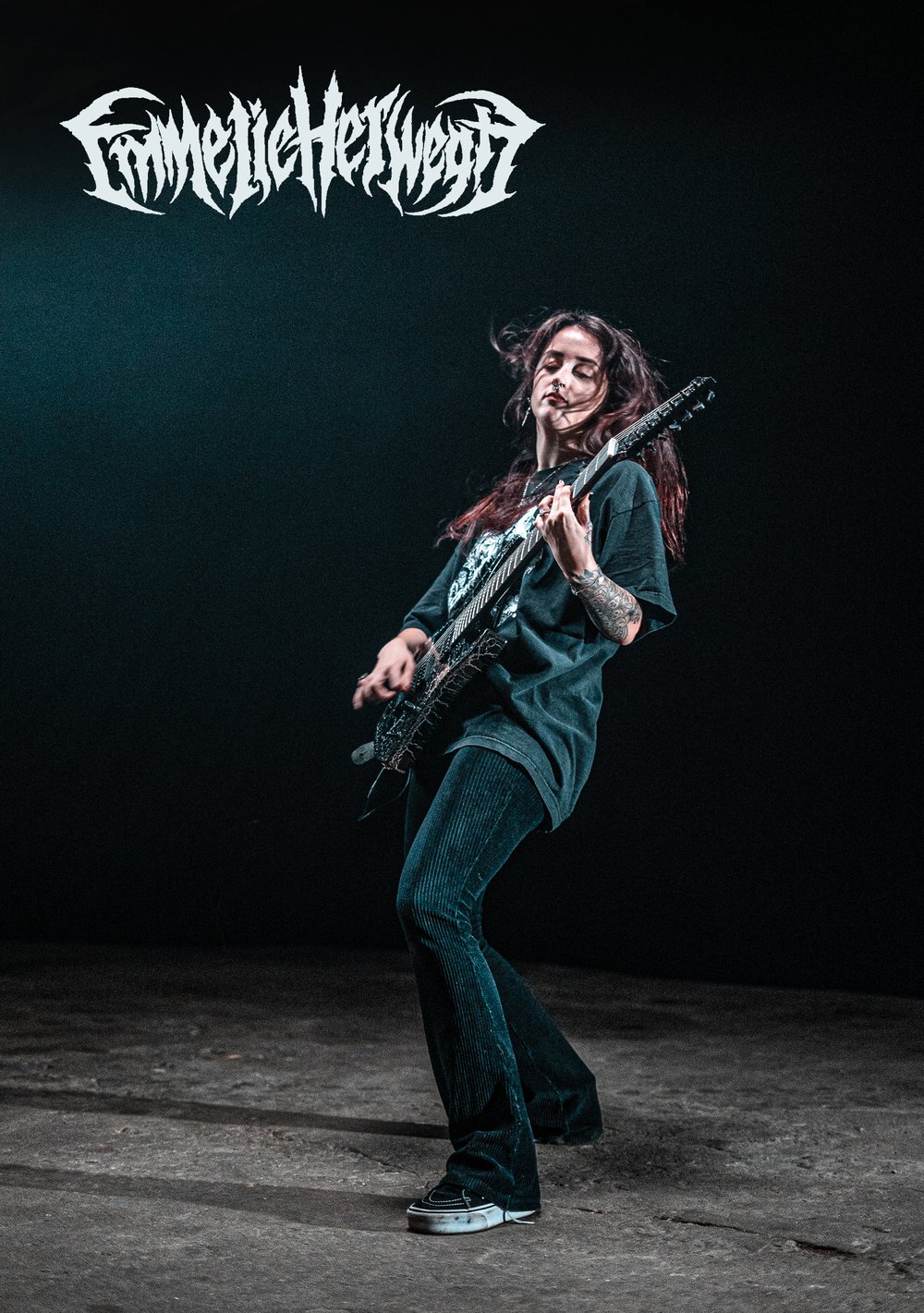 Image of Signed photo card 'Buried In The Crowd'