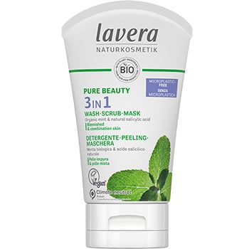 Image of Pure Beauty 3 in 1 Organic Face Wash, Scrub and Mask 