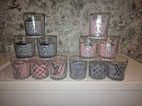 FASHION GLASS CANDLE SET